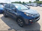 2022 Kia Sportage Lx Синий vin: KNDPMCAC1N7996176