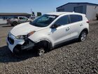 2017 Kia Sportage Lx White vin: KNDPMCAC3H7121461