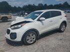 2017 Kia Sportage Lx White vin: KNDPMCAC3H7177786
