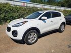 2019 Kia Sportage Lx White vin: KNDPMCAC4K7523075