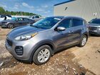 2018 Kia Sportage Lx Gray vin: KNDPMCAC5J7308349