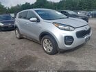 2018 Kia Sportage Lx Silver vin: KNDPMCAC5J7311168