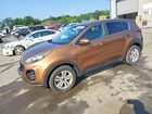 2018 Kia Sportage Lx Brown vin: KNDPMCAC7J7307882