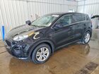 2018 Kia Sportage Lx Black vin: KNDPMCAC7J7447317