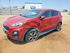 2021 Kia Sportage Lx Red vin: KNDPMCAC7M7864134