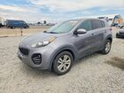2017 Kia Sportage Lx Gray vin: KNDPMCAC8H7237464