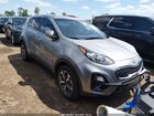 2021 Kia Sportage Lx Серый vin: KNDPMCAC9M7938945