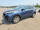 2017 Kia Sportage Lx Blue vin: KNDPMCACXH7184489