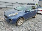 2017 Kia Sportage Lx Blue vin: KNDPMCACXH7247400