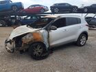 2018 Kia Sportage Lx Silver vin: KNDPMCACXJ7418930