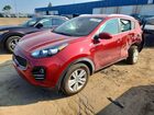 2019 Kia Sportage Lx Красный vin: KNDPMCACXK7577626