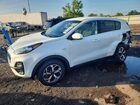 2021 Kia Sportage Lx White vin: KNDPMCACXM7943684