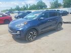 2022 Kia Sportage Ex Blue vin: KNDPNCAC0N7009614