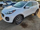2017 Kia Sportage Ex White vin: KNDPNCAC5H7220988