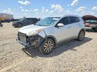 2017 Kia Sportage Ex Серебряный vin: KNDPNCAC8H7133215