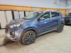 2019 Kia Sportage Ex Blue vin: KNDPNCAC8K7567125