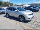 2016 Nissan Rogue Sv Silver vin: KNMAT2MT2GP684546