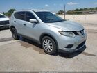 2016 Nissan Rogue S/sl/sv Silver vin: KNMAT2MT5GP674934