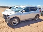 2017 Nissan Rogue Sv Silver vin: KNMAT2MT7HP544848