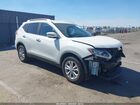 2016 Nissan Rogue S/sl/sv White vin: KNMAT2MV0GP709915