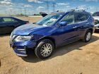 2019 Nissan Rogue Sv Синий vin: KNMAT2MV6KP549886