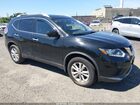 2016 Nissan Rogue Sv Черный vin: KNMAT2MV9GP714577