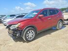 2016 Nissan Rogue S Red vin: KNMAT2MVXGP645303