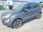 2018 Ford Ecosport Se Gray vin: MAJ3P1TE5JC239958