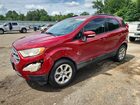 2018 Ford Ecosport Se Red vin: MAJ3P1TE7JC204998