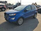 2018 Ford Ecosport Se Blue vin: MAJ3P1TE8JC220725