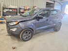 2021 Ford Ecosport S Gray vin: MAJ3S2FE1MC442611