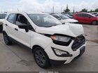 2020 Ford Ecosport S White vin: MAJ3S2FE2LC324047