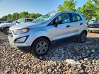 2019 Ford Ecosport S Silver vin: MAJ3S2FE3KC266044