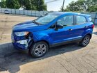 2021 Ford Ecosport S Blue vin: MAJ3S2FEXMC416850