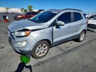 2019 Ford Ecosport Se Silver vin: MAJ3S2GE9KC287222