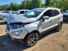 2018 Ford Ecosport Ses Silver vin: MAJ6P1CL0JC233108