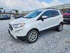 2018 Ford Ecosport Se White vin: MAJ6P1UL9JC249015