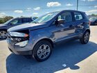 2019 Ford Ecosport S Gray vin: MAJ6S3FL9KC309660