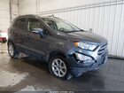 2019 Ford Ecosport Se Gray vin: MAJ6S3GL2KC257447