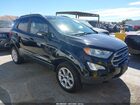 2019 Ford Ecosport Se Black vin: MAJ6S3GL6KC279919