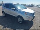 2019 Ford Ecosport Se Silver vin: MAJ6S3GL7KC302852