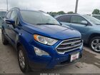 2020 Ford Ecosport Se Blue vin: MAJ6S3GL9LC323641
