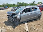 2018 Mitsubishi Mirage Es Silver vin: ML32A3HJ5JH009674