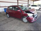 2021 Mitsubishi Mirage Carbonite Edition/es/le Бордовый vin: ML32AUHJ0MH009284