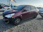 2019 Mitsubishi Mirage G4 Es Burgundy vin: ML32F3FJ3KHF18610