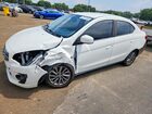 2019 Mitsubishi Mirage G4 Es White vin: ML32F3FJ8KHF15587