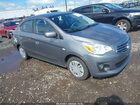 2019 Mitsubishi Mirage G4 Es Gray vin: ML32F3FJXKHF13808