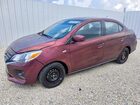 2024 Mitsubishi Mirage G4 Es Burgundy vin: ML32FUFJ7RHF08274