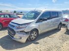 2016 Ford Transit Connect Xlt Gray vin: NM0GE9F75G1247749