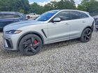 2021 Jaguar F-pace Svr Серебряный vin: SADCZ2EE7MA688828